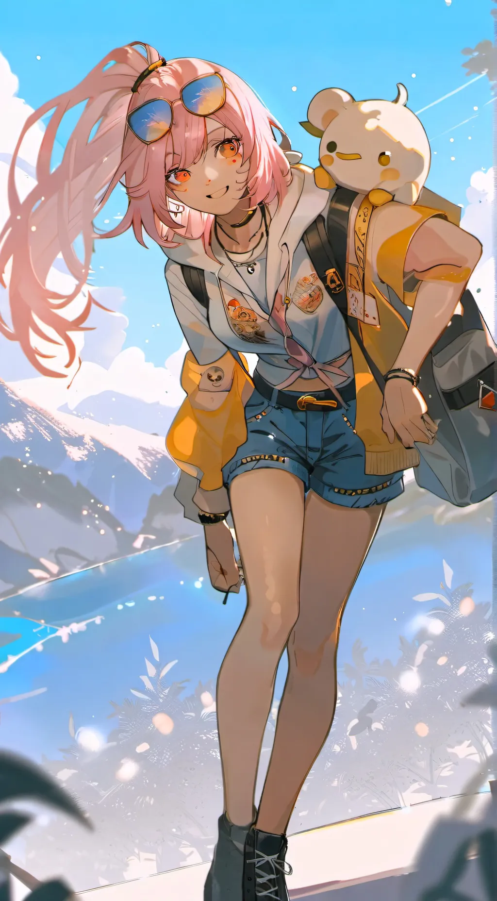 ai character: Наташа background