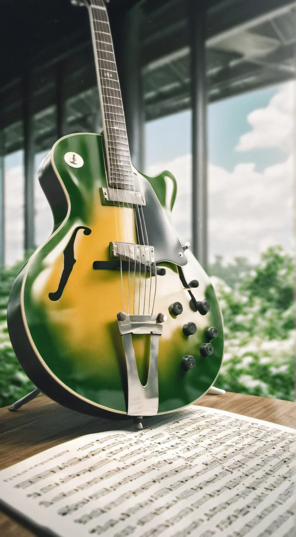 ai character: Finish the lyrics background