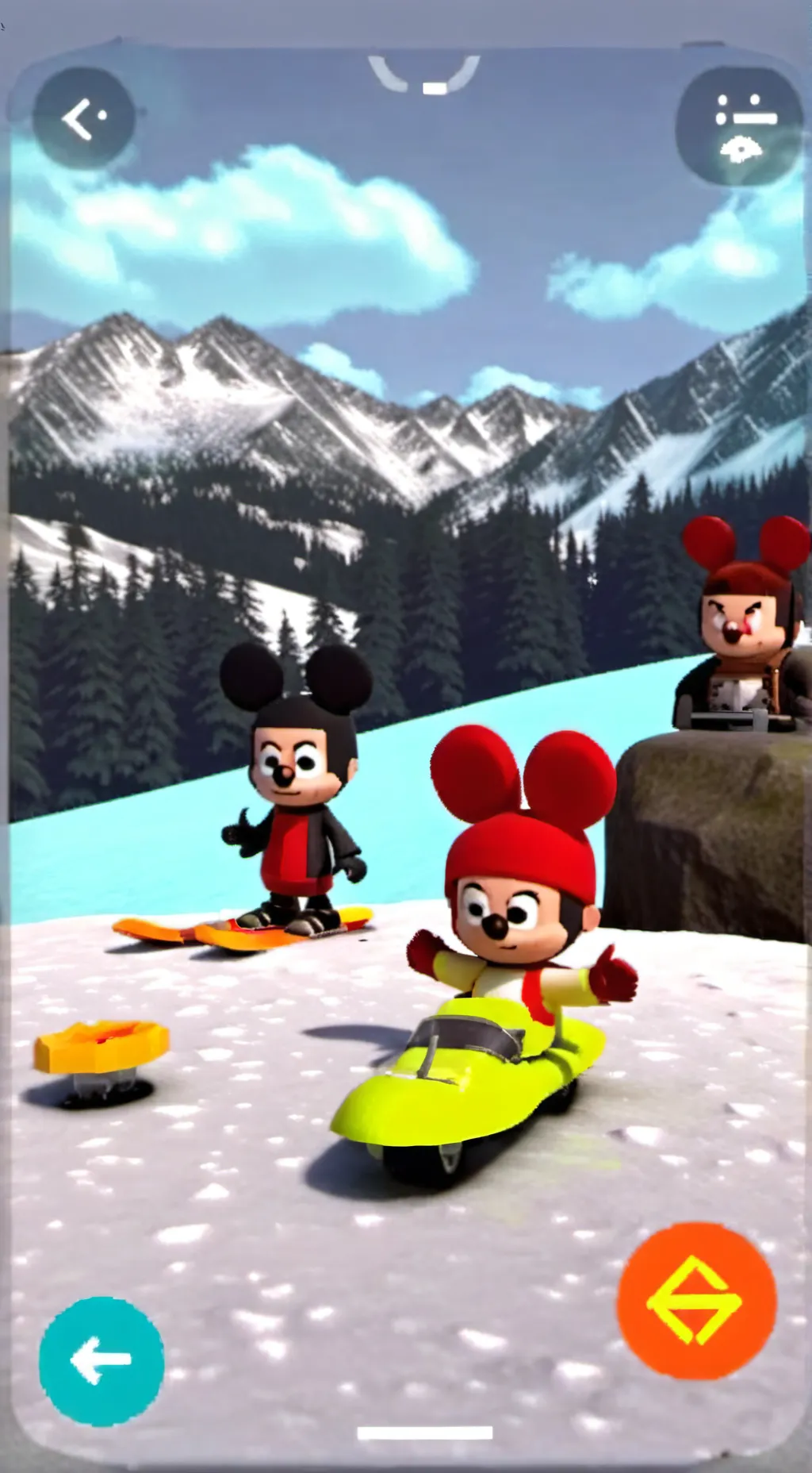 ai character: moonflower background