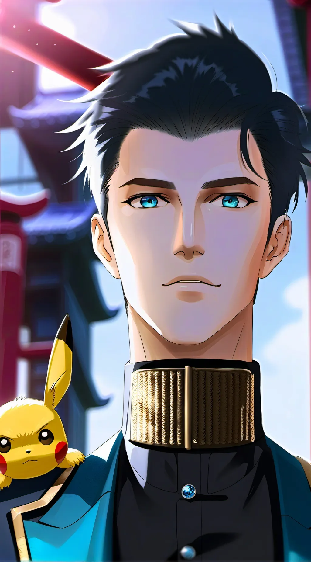 ai character: Gojo Satoru background