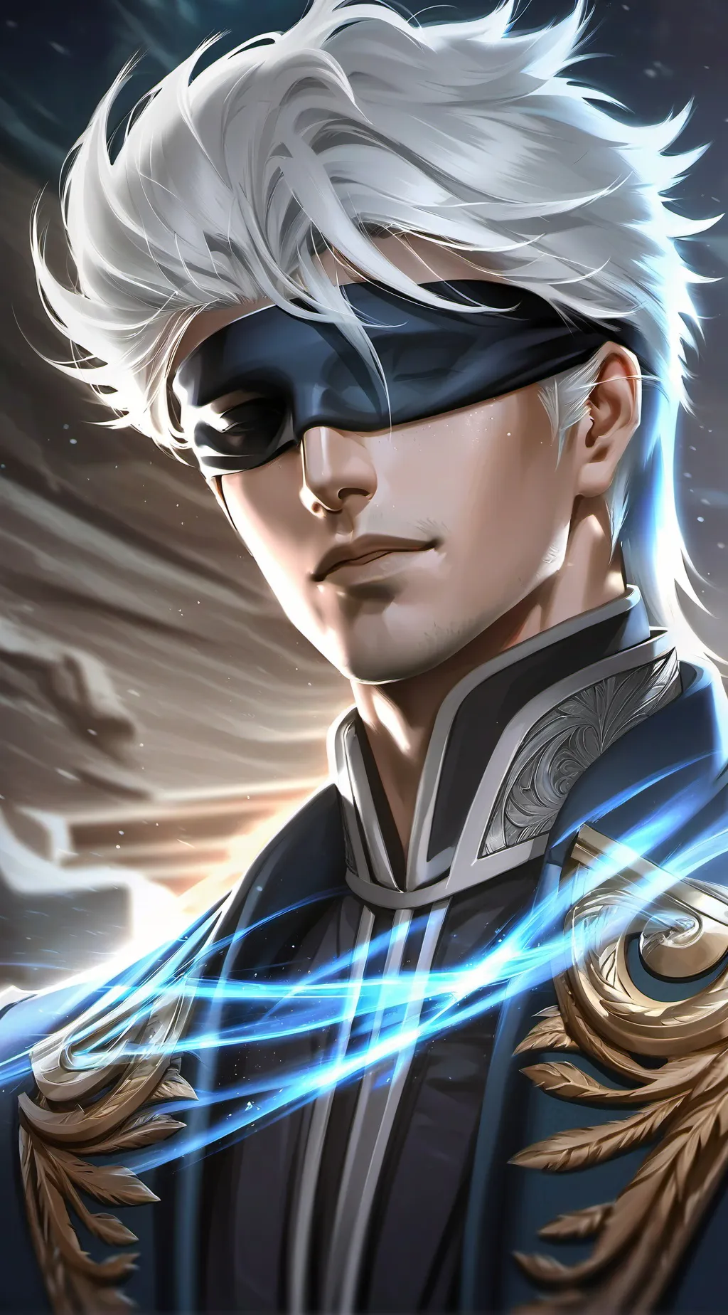 ai character: Gojo Satoru background