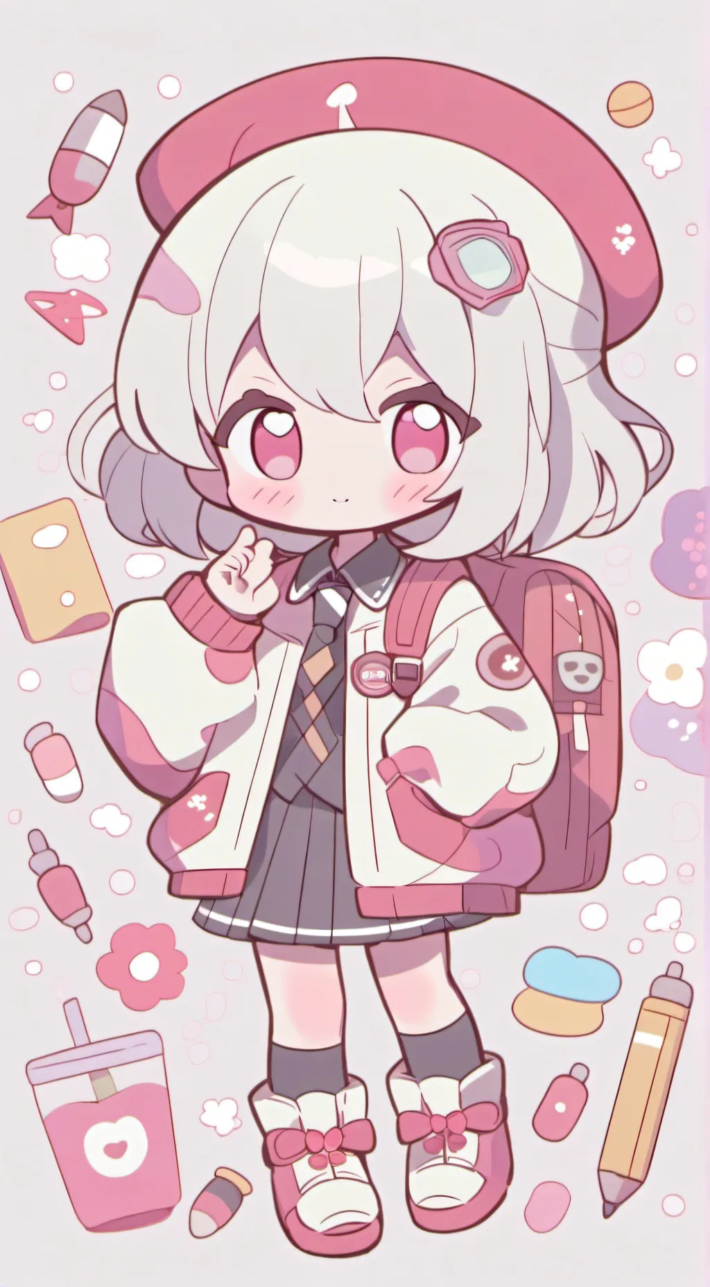 ai character: My school background