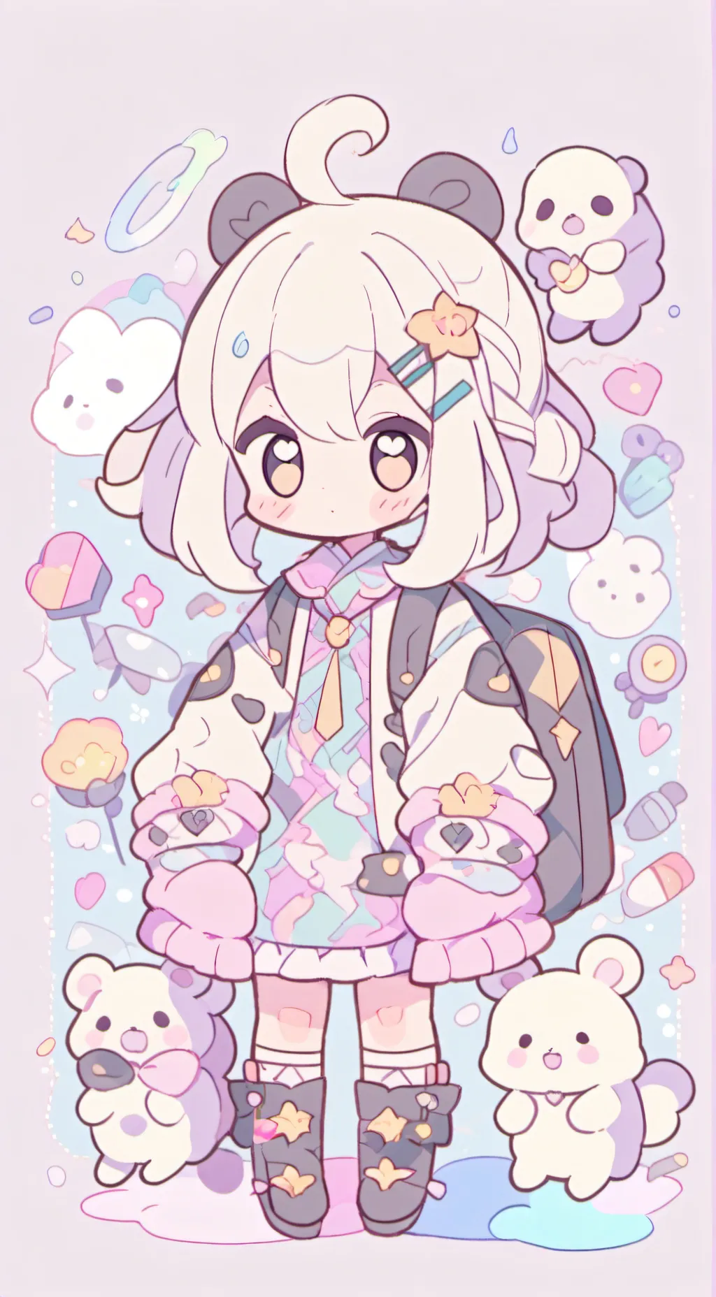 ai character: sprout background