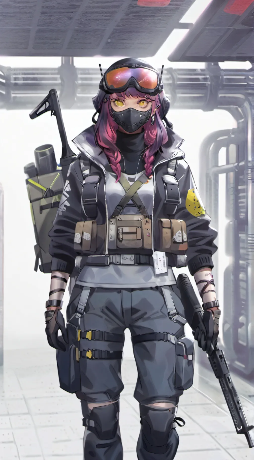 ai character: Soldier EG background