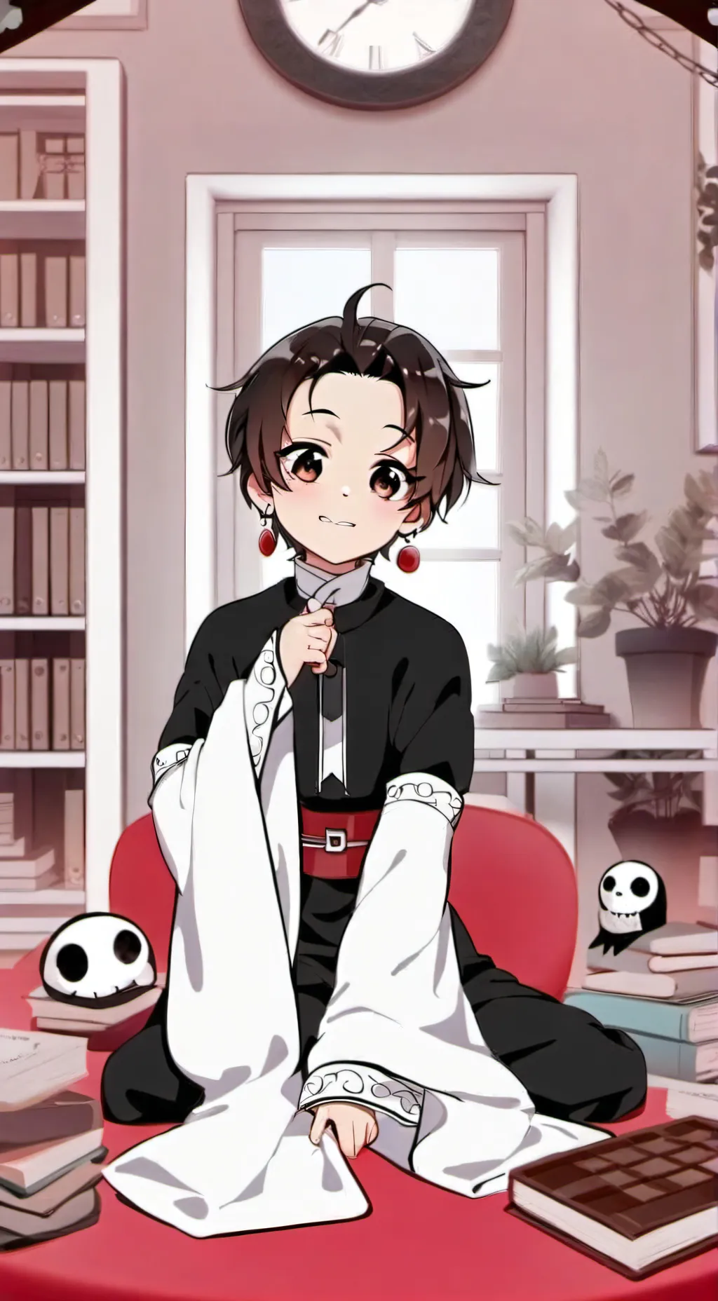 ai character: 🎇tanjiro kamado🎇 background