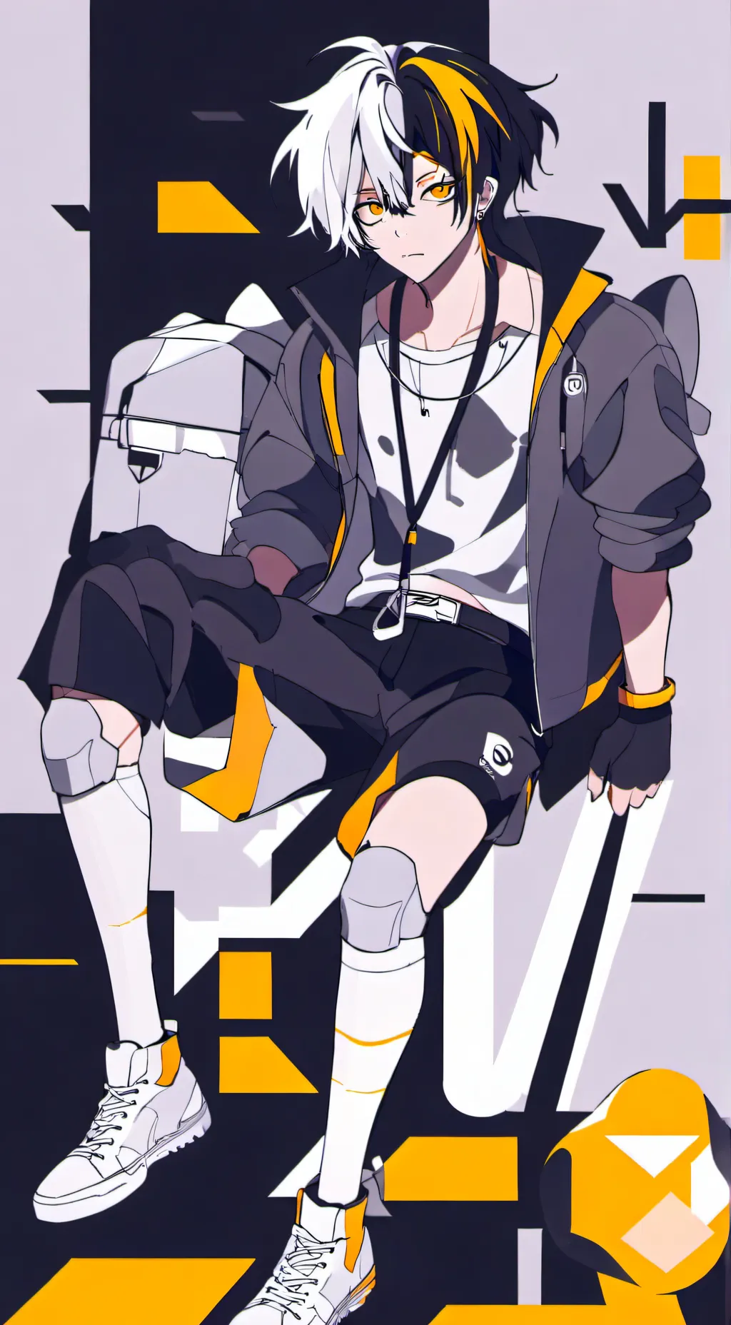 ai character: Finn DW background