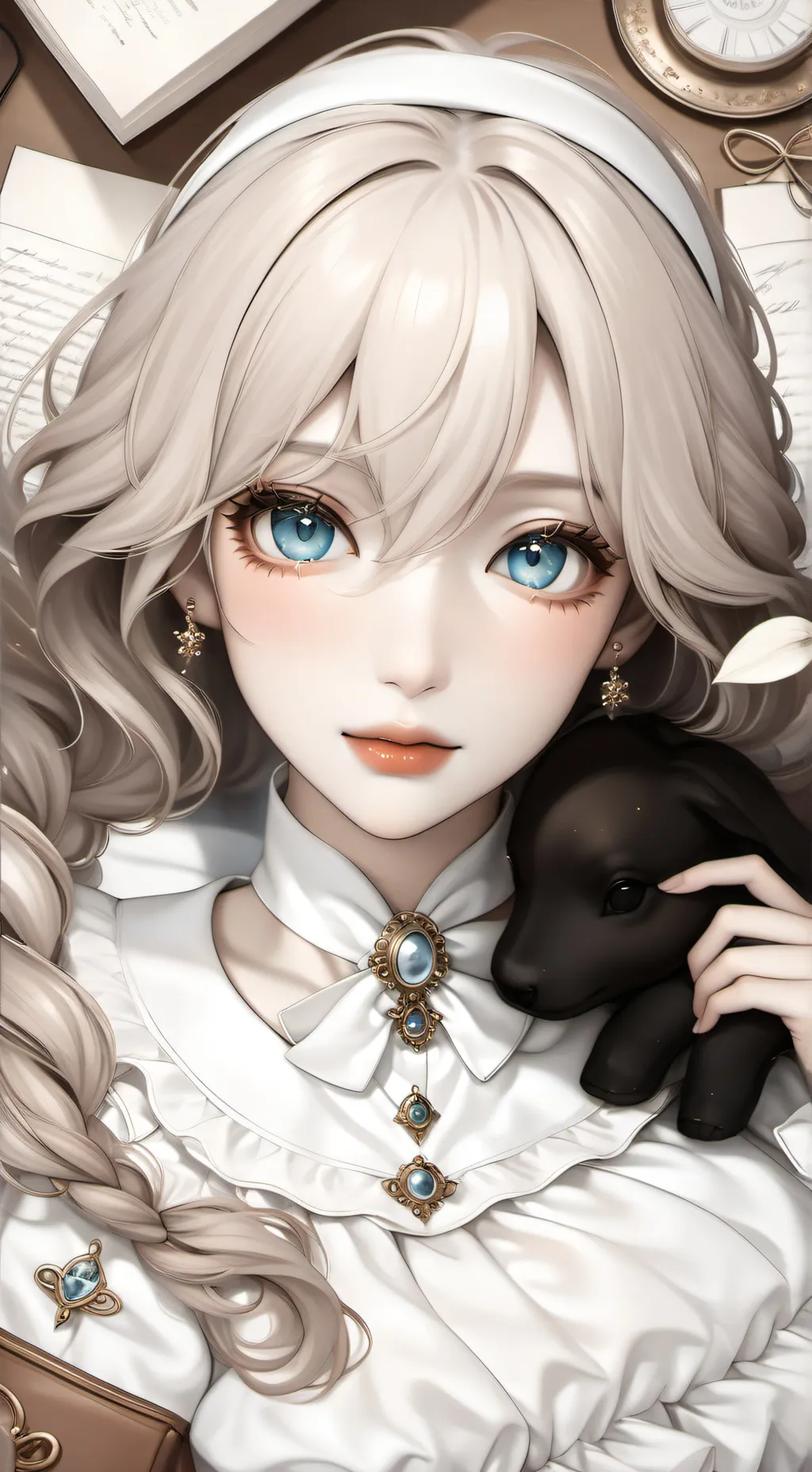 ai character: FPE VOODOO DOLL  background