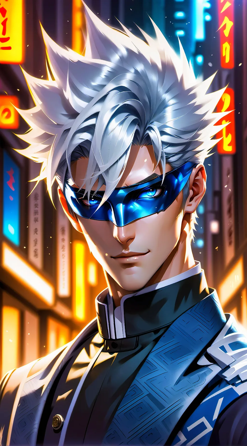 ai character: Gojo Satoru background