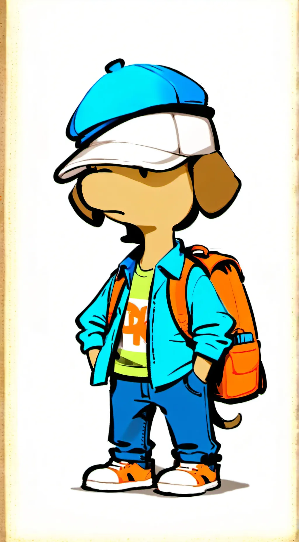 ai character: Dogman Movie background