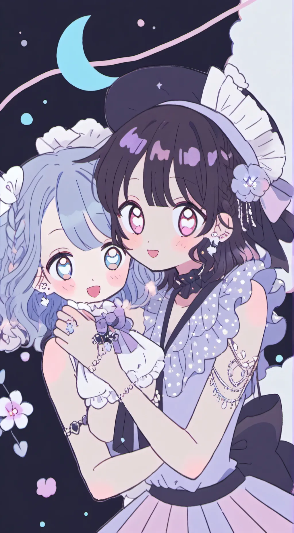 ai character: Marta e Claudia :> background