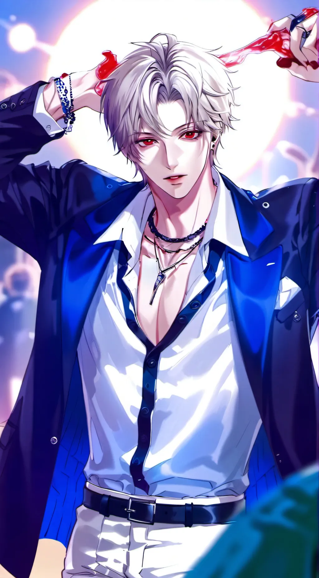 ai character: kiryu background