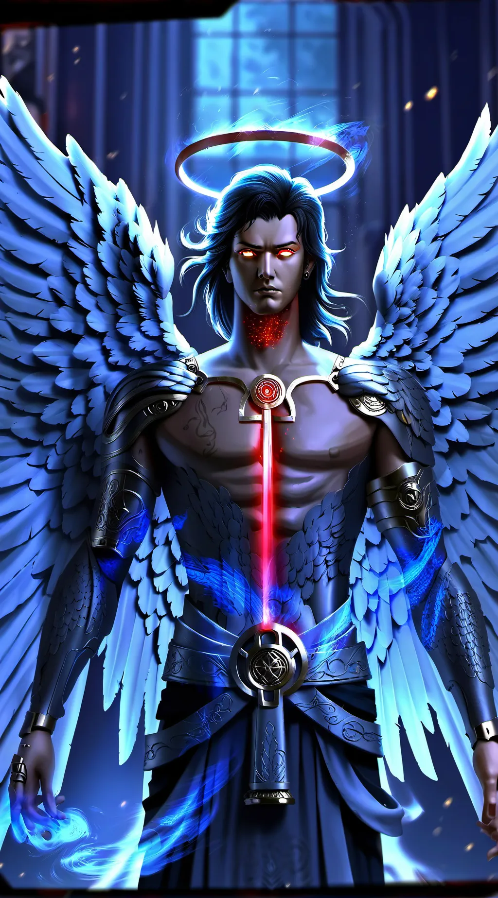 ai character: Люцифер background