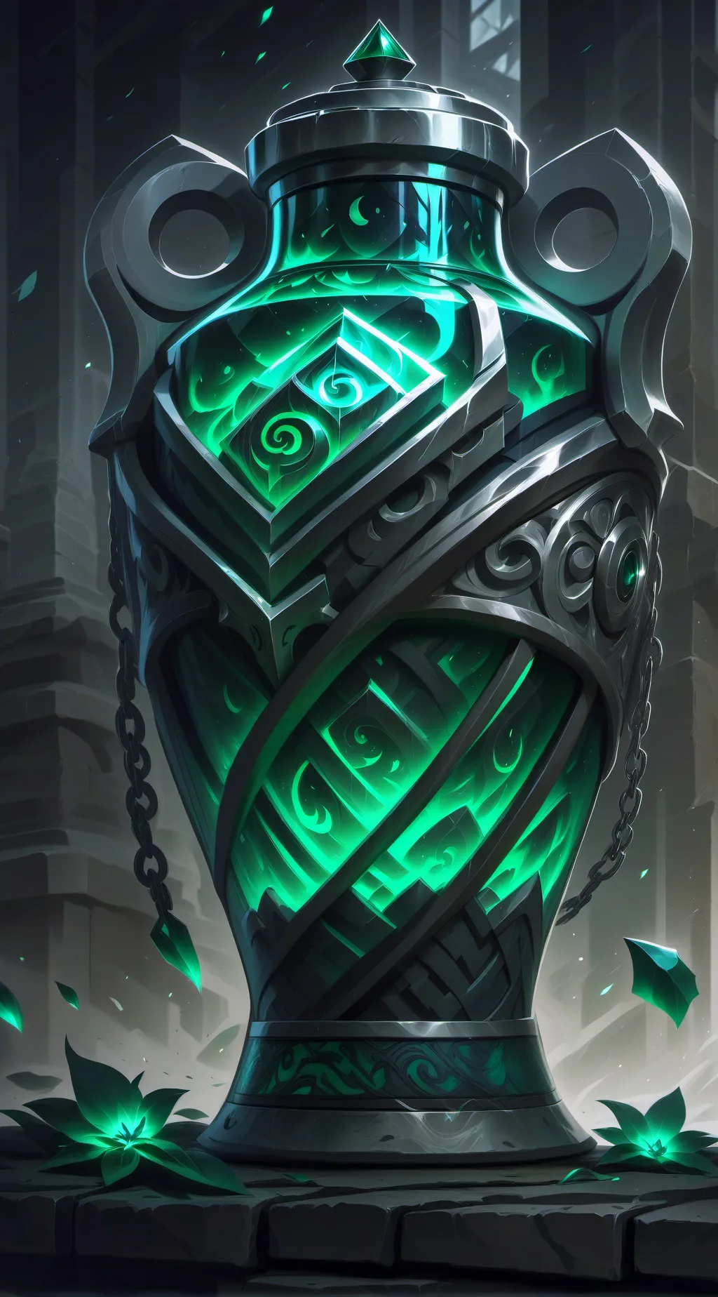 ai character: Hungry Ruin background