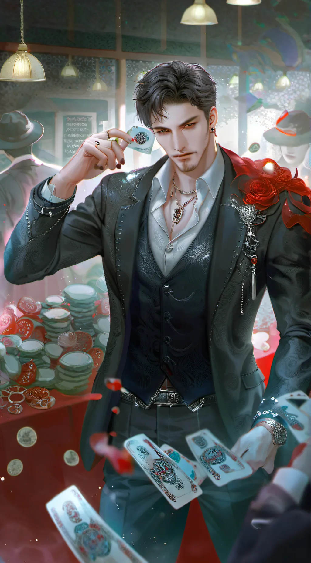 ai character: Daven background