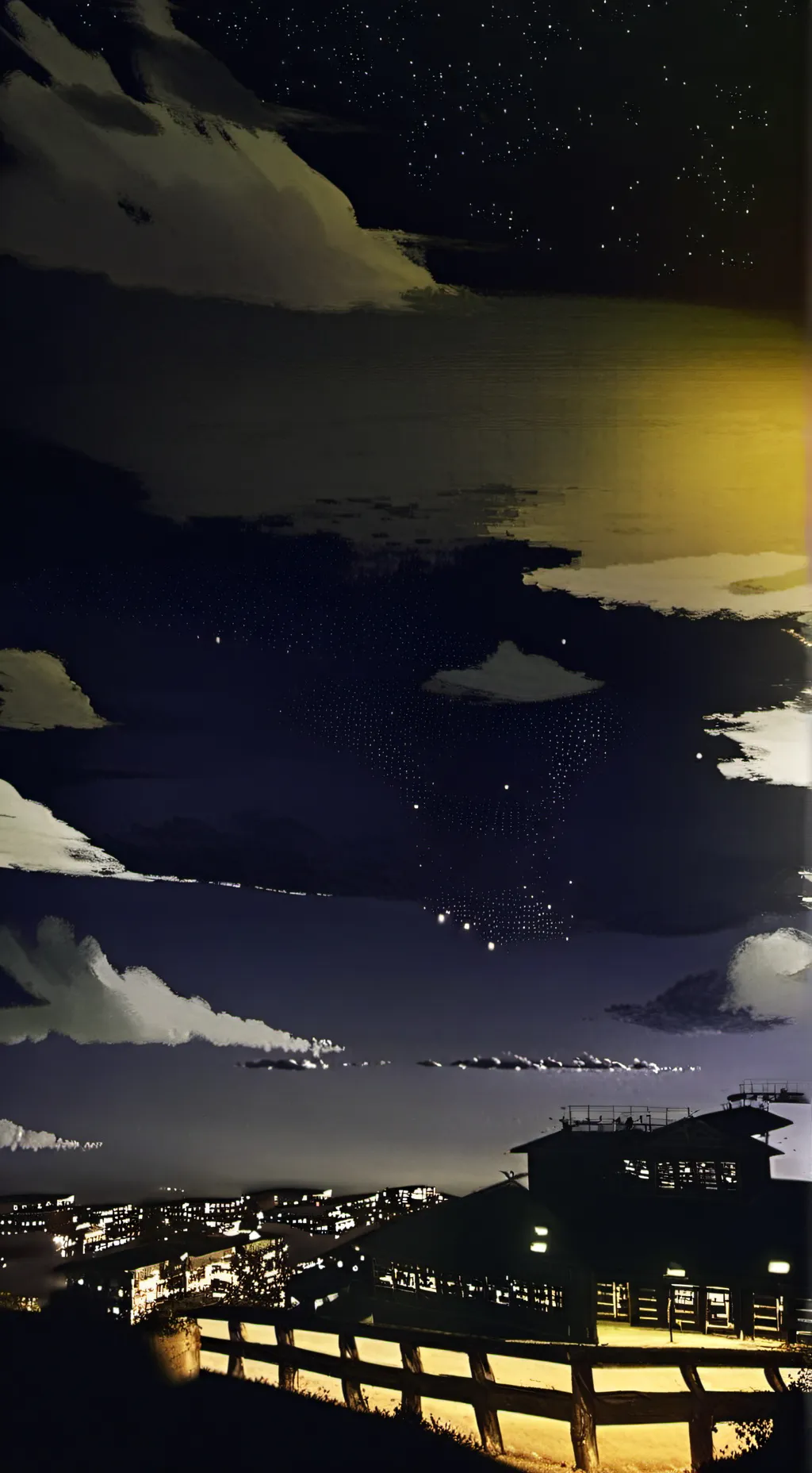 ai character: astro x dandy???? background