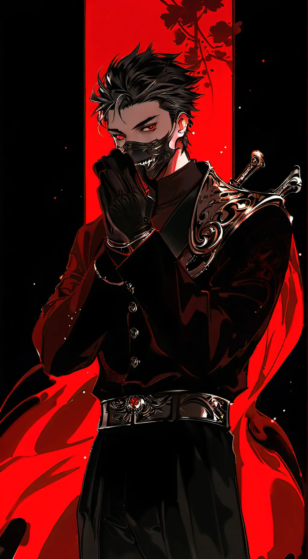 ai character: sukuna  background