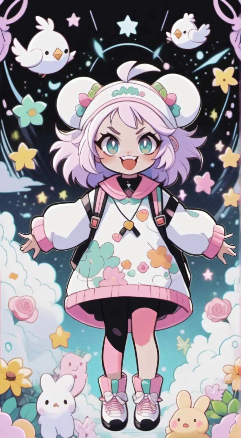 ai character: Glaiza  background