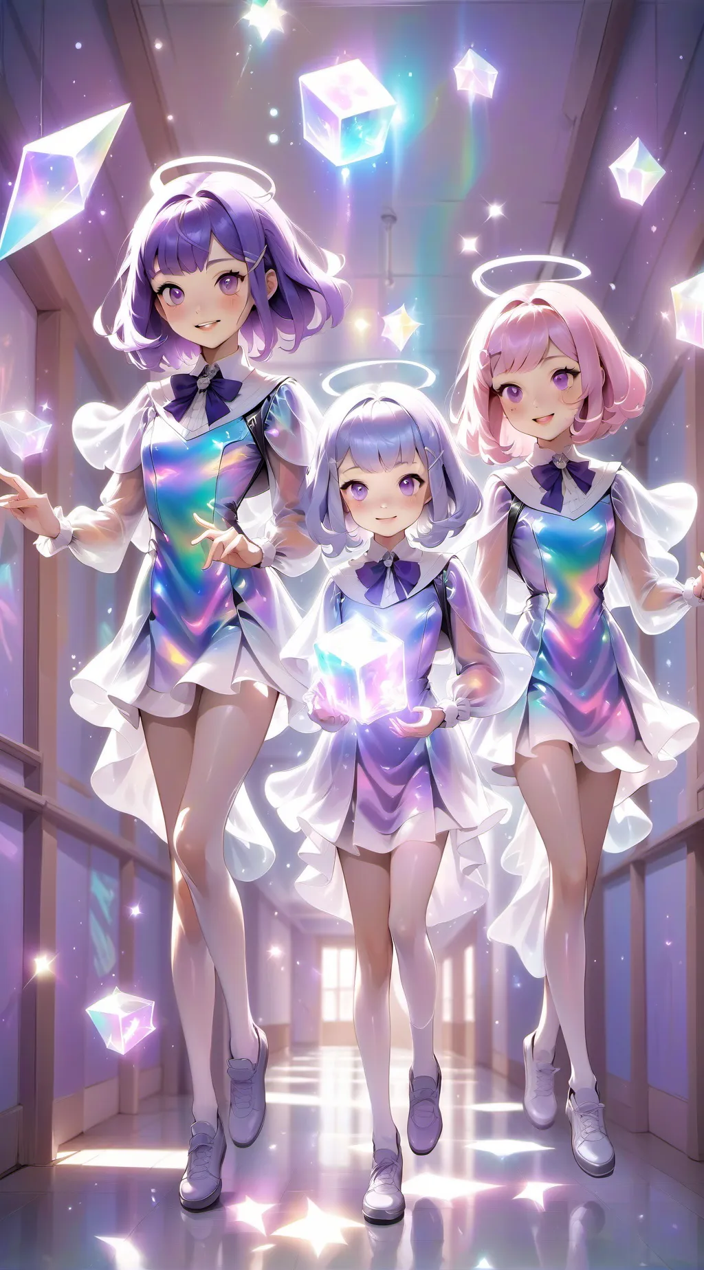 ai character: Magical School 🪩🔮✨ background