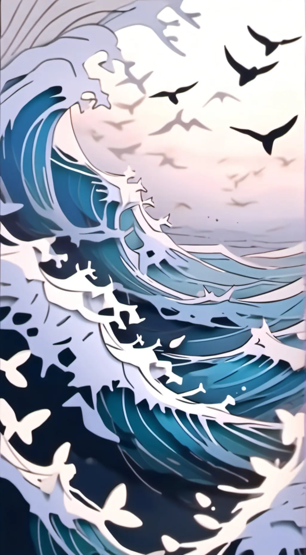 ai character: Depressionstest  background