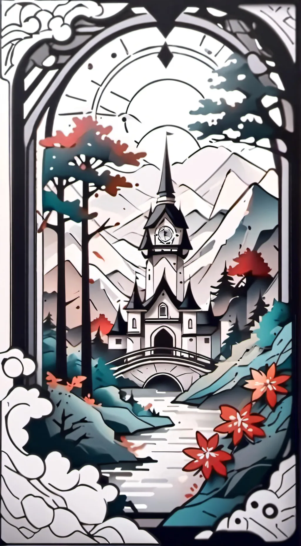 ai character: squid game background