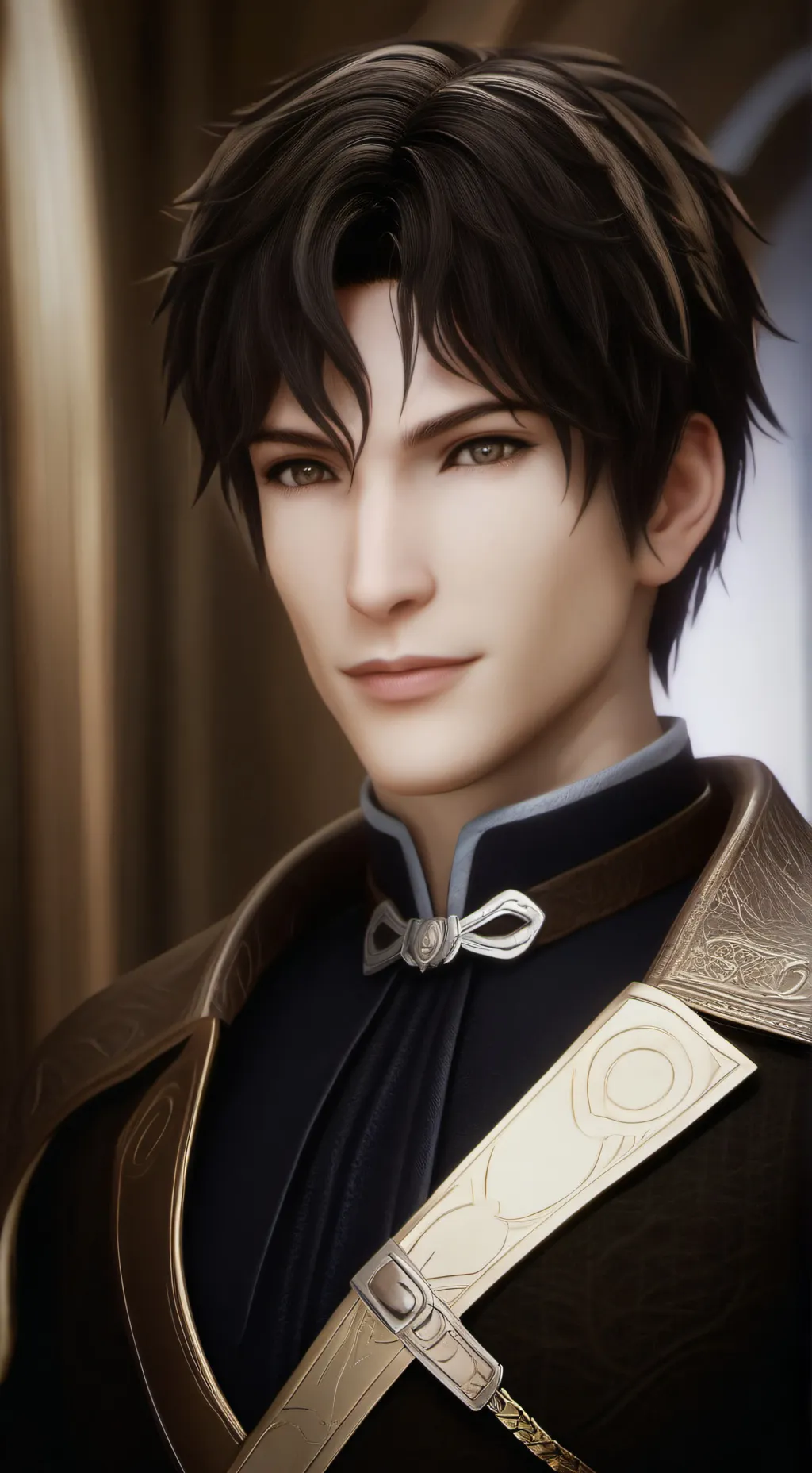 ai character: Lorenzo  background