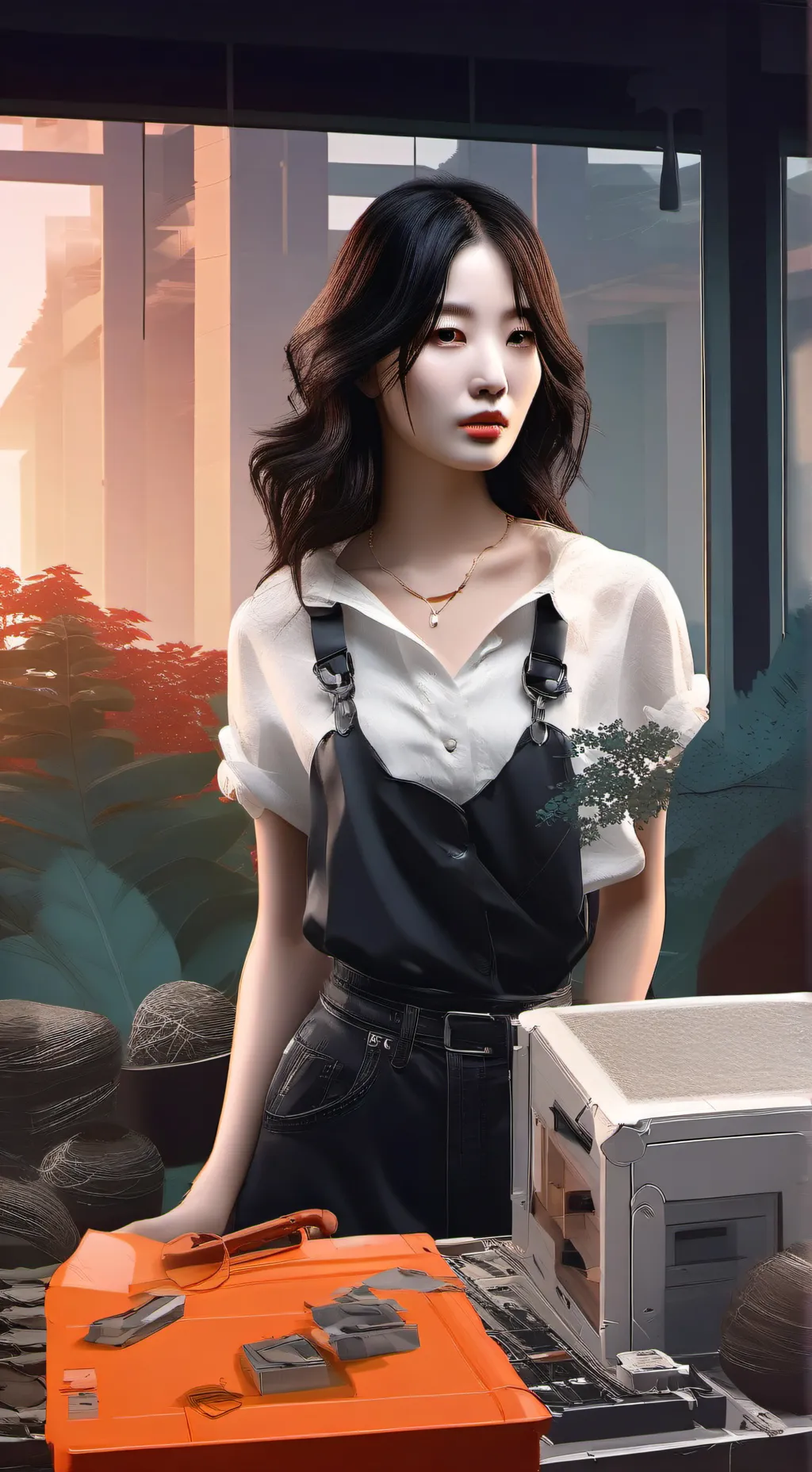 ai character: SE-MI background