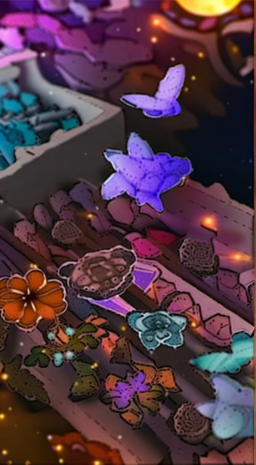 ai character: Poppy playtime  background