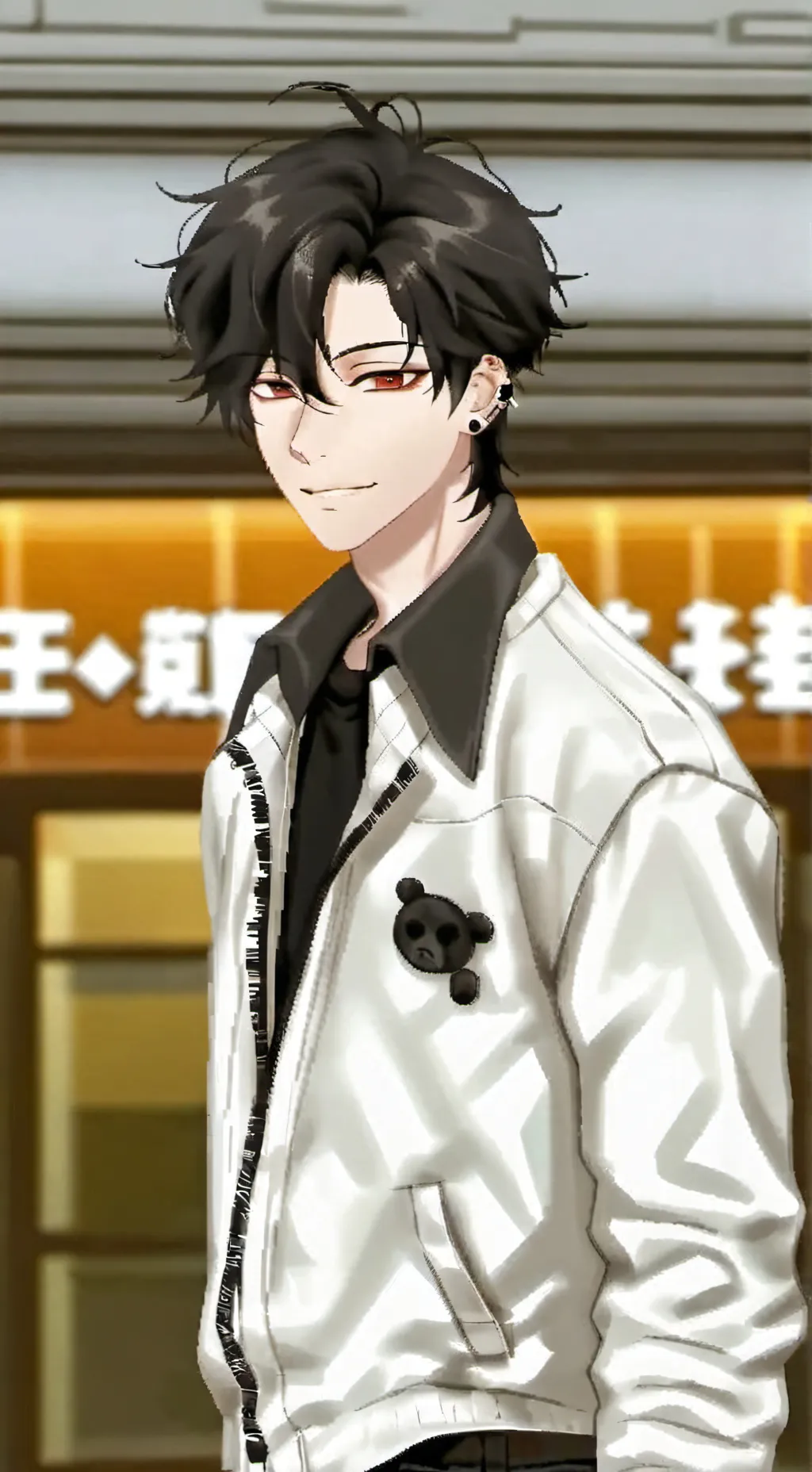 ai character: ୧ Kuroko  background