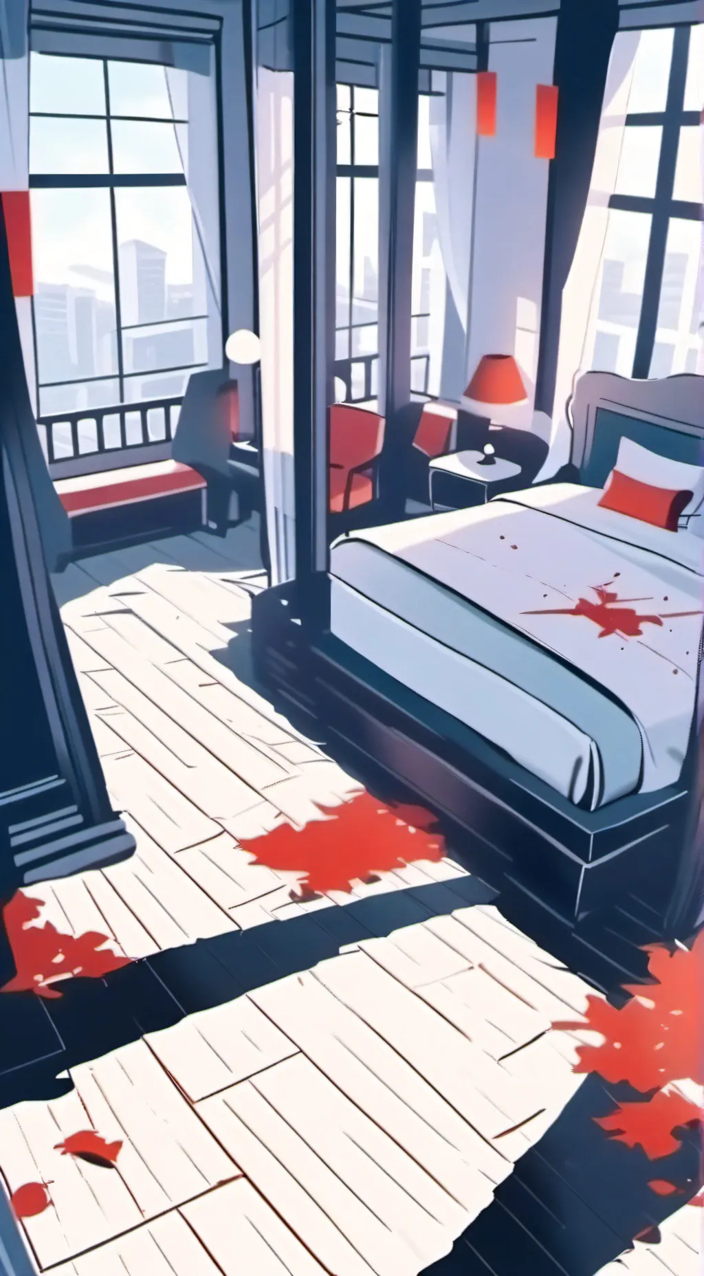 ai character: hh titanic  background