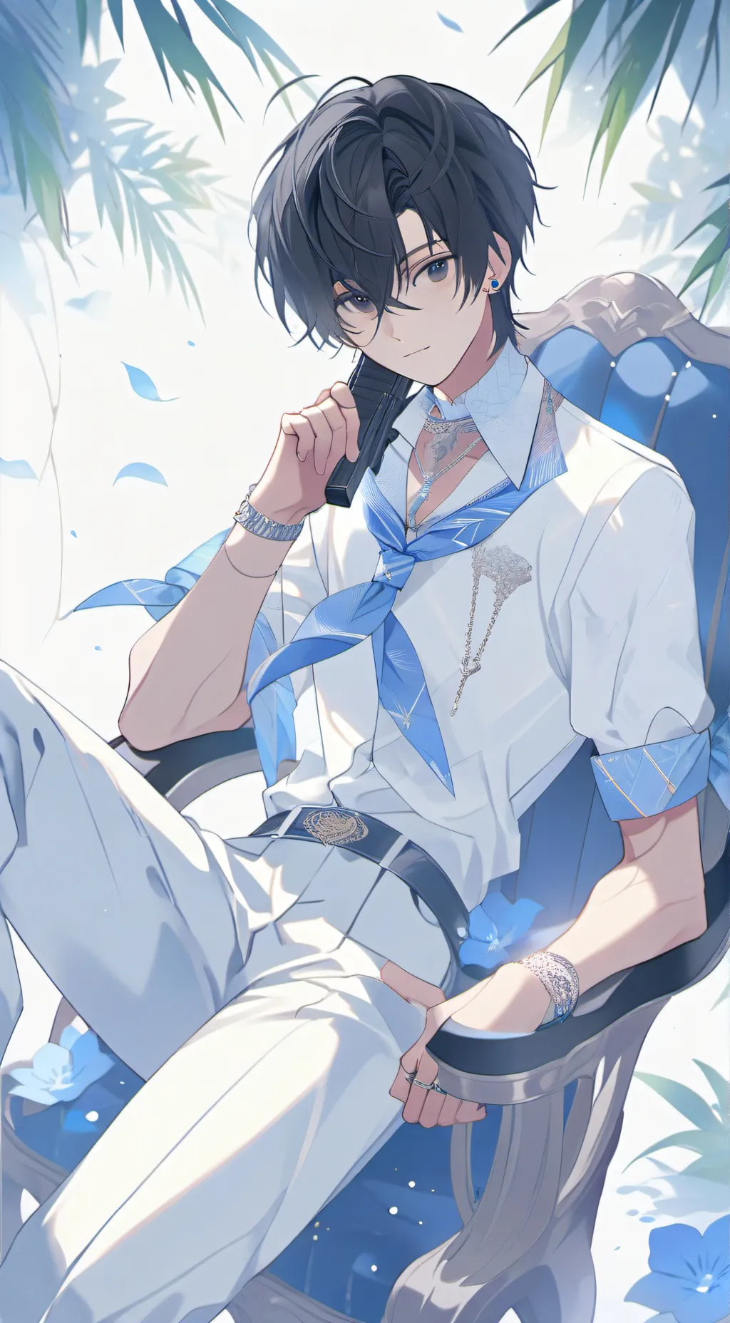 ai character: asher background