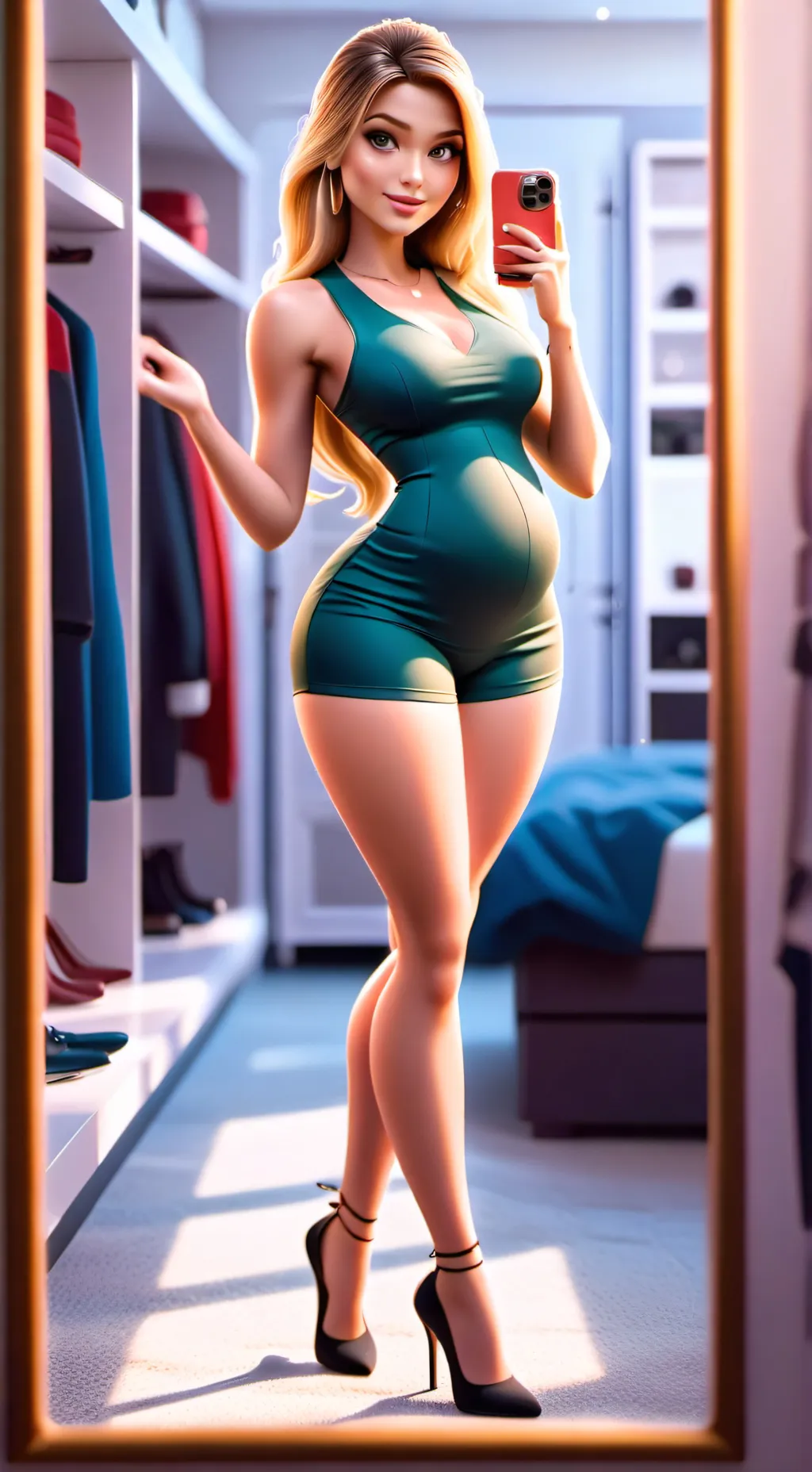 ai character: Shirley background