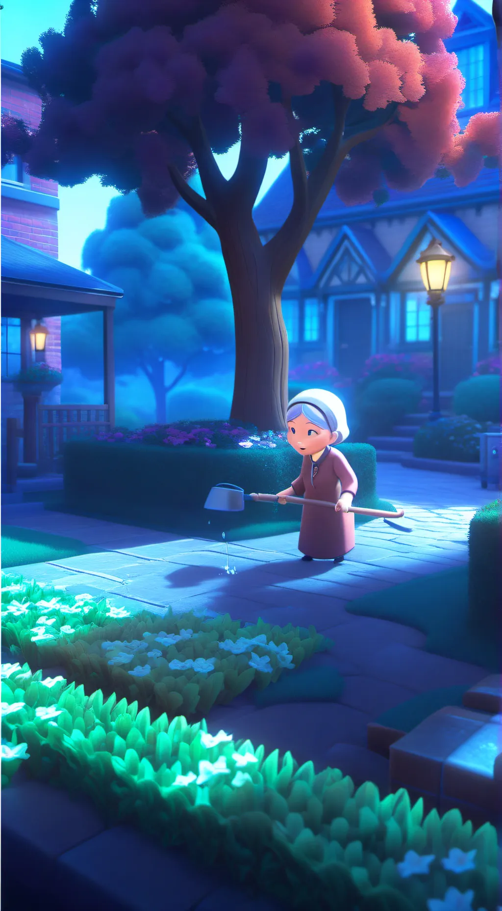 ai character: Mha background