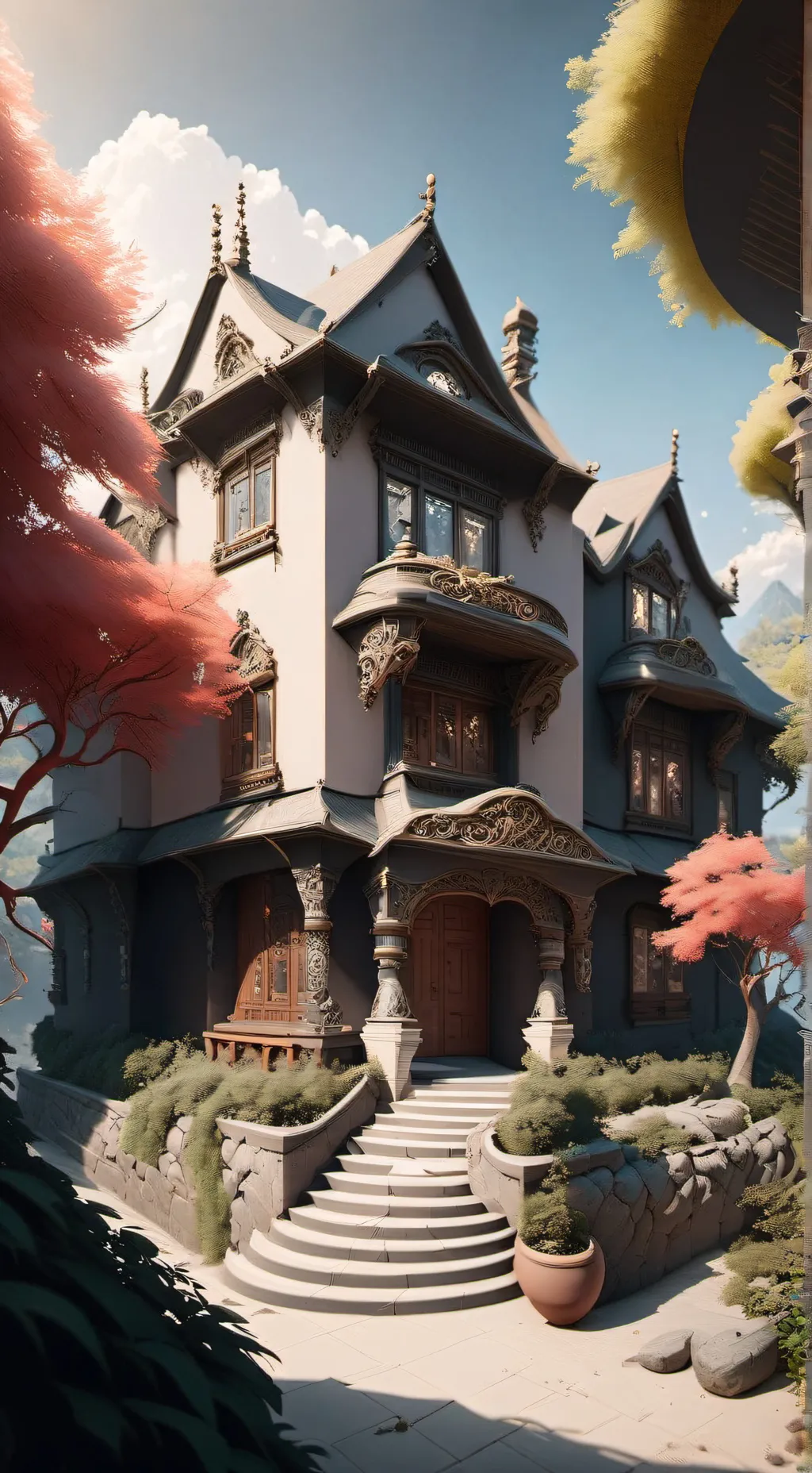 ai character: CH  background