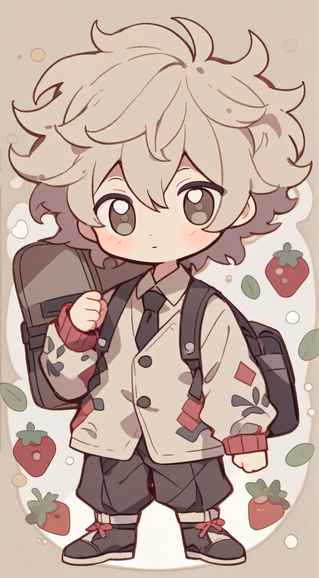 ai character: 🥀Bakugo pequeño🥀😐👍 background