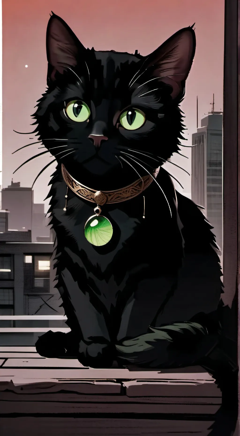 ai character: Divineko! background