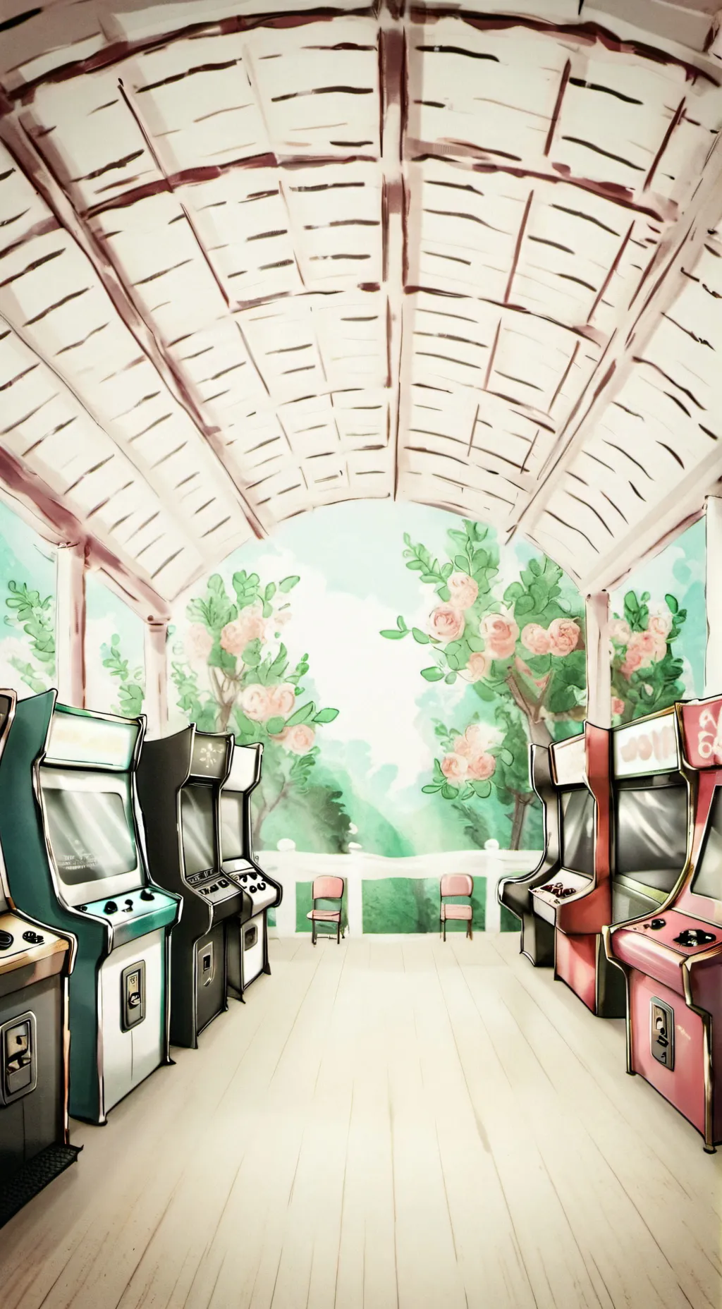 ai character: Squid game 2 background