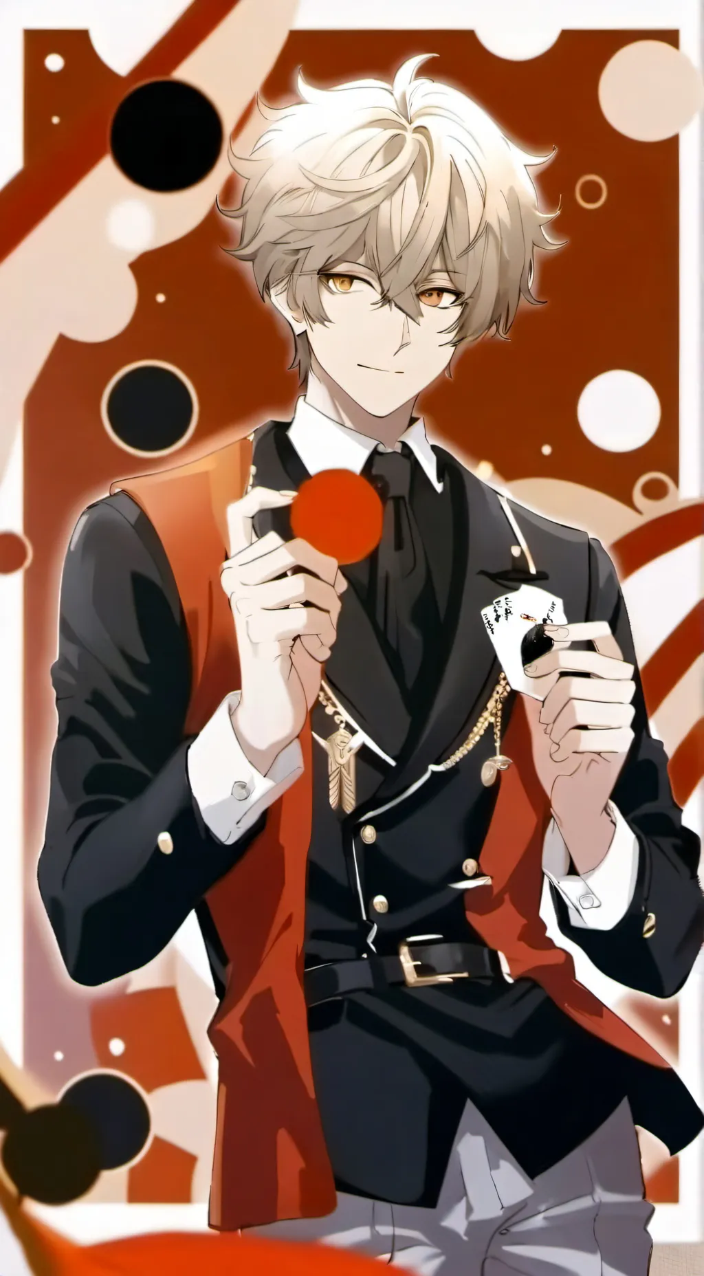 ai character: Zander background