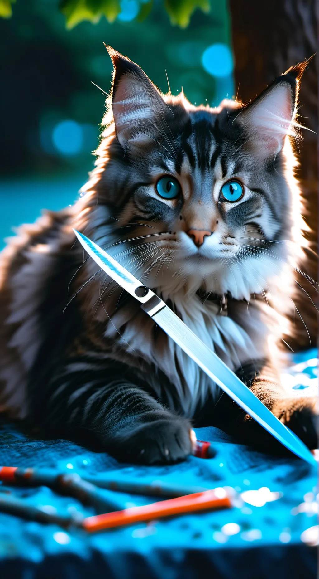 ai character: Larry  background