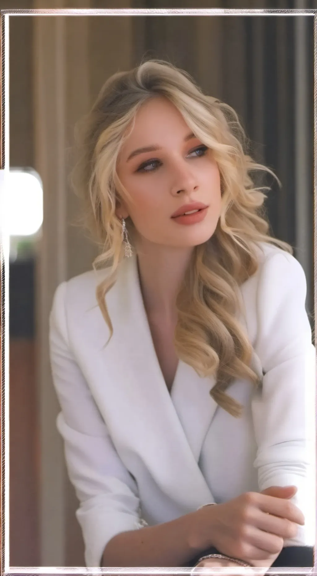 ai character: Lana fan background