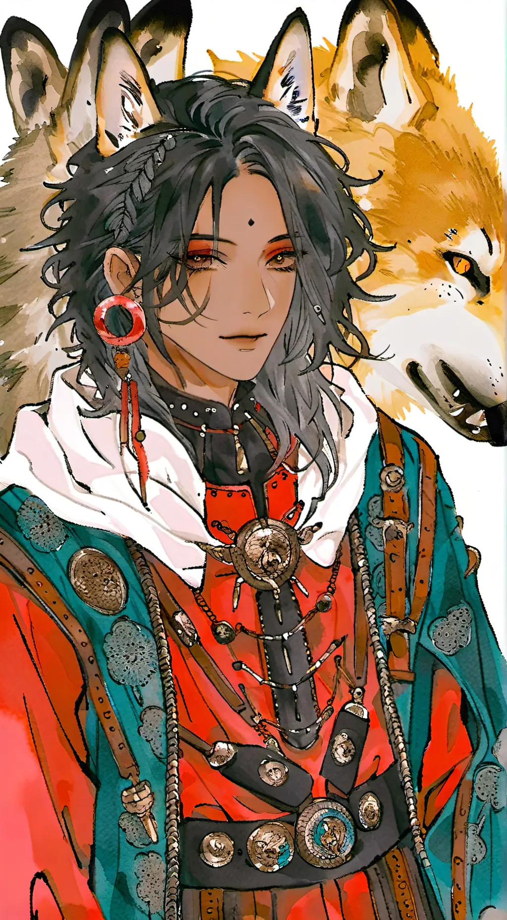 ai character: ¥•řÿķẽř•¥ background