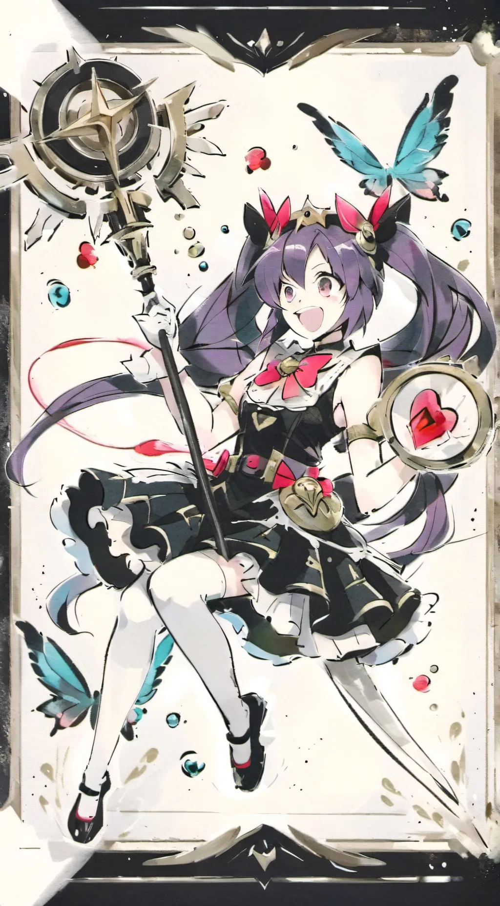 ai character: Magical girls background