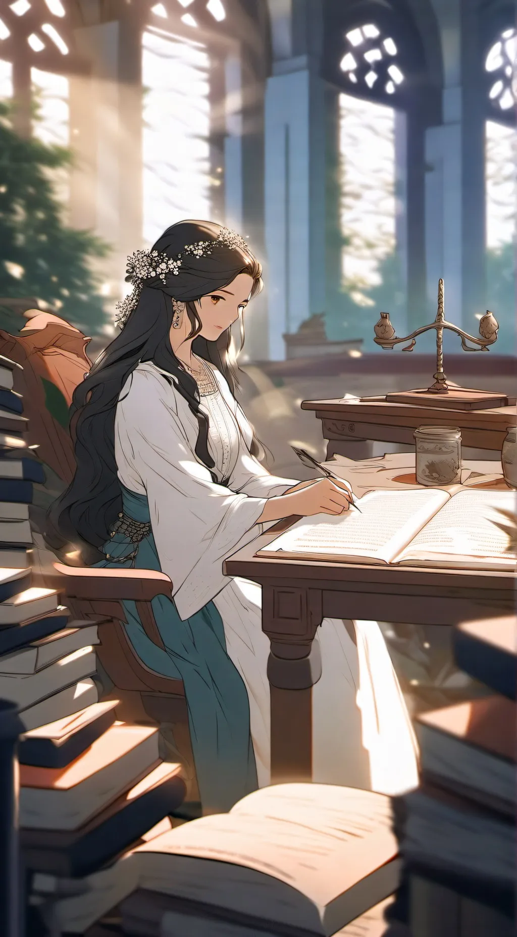 ai character: Sofía background