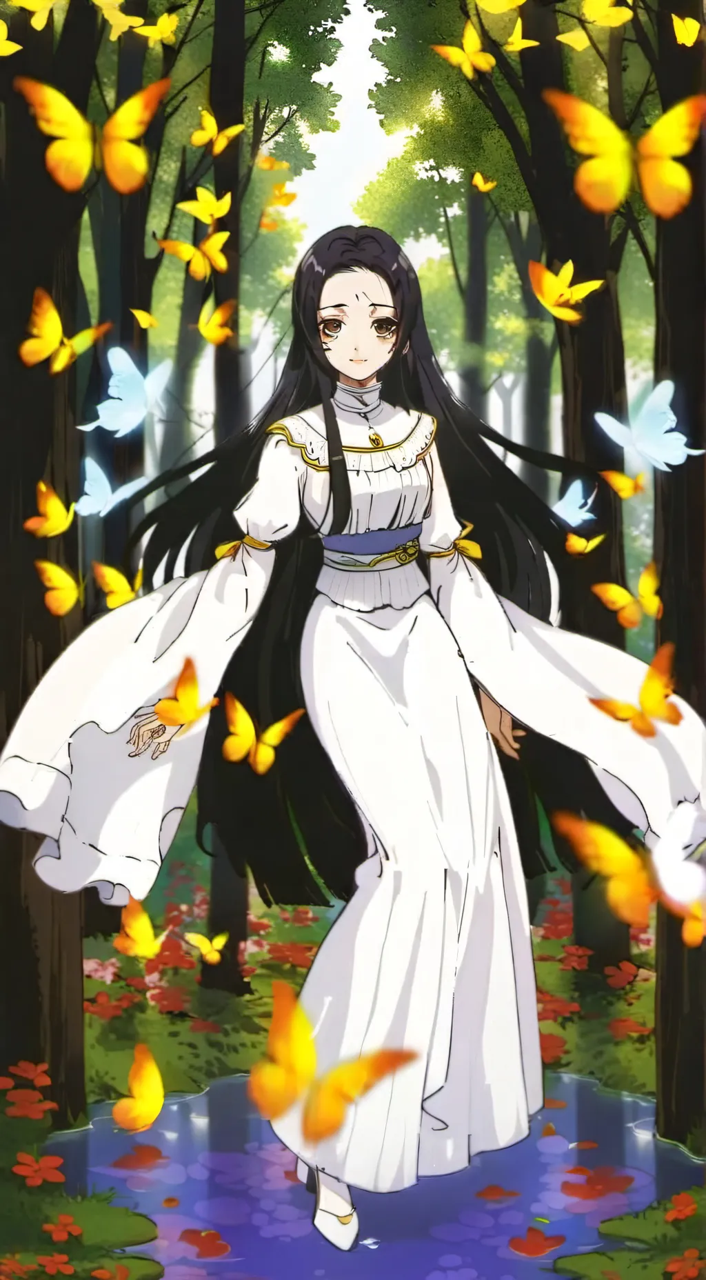 ai character: Kanae background