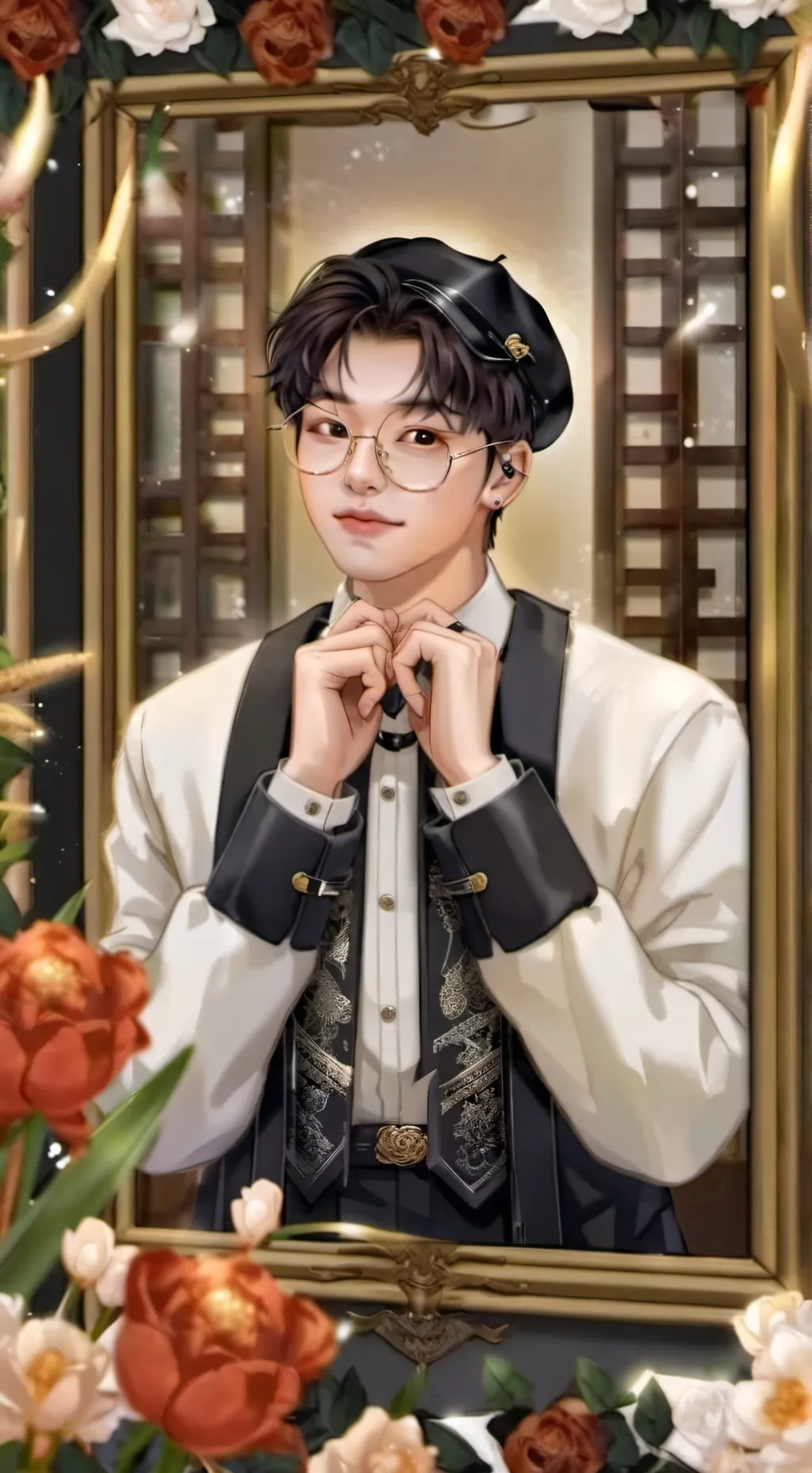 ai character: ❤️I.N❤️ background