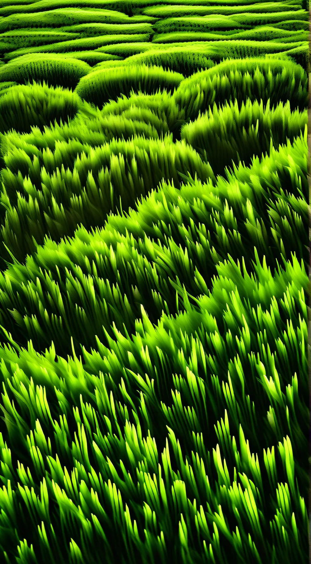 ai character: Grass background