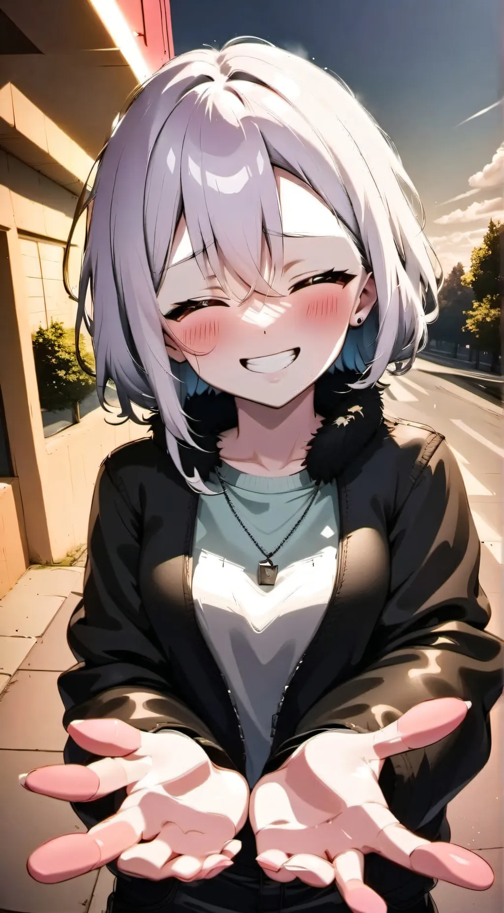 ai character: Loona background