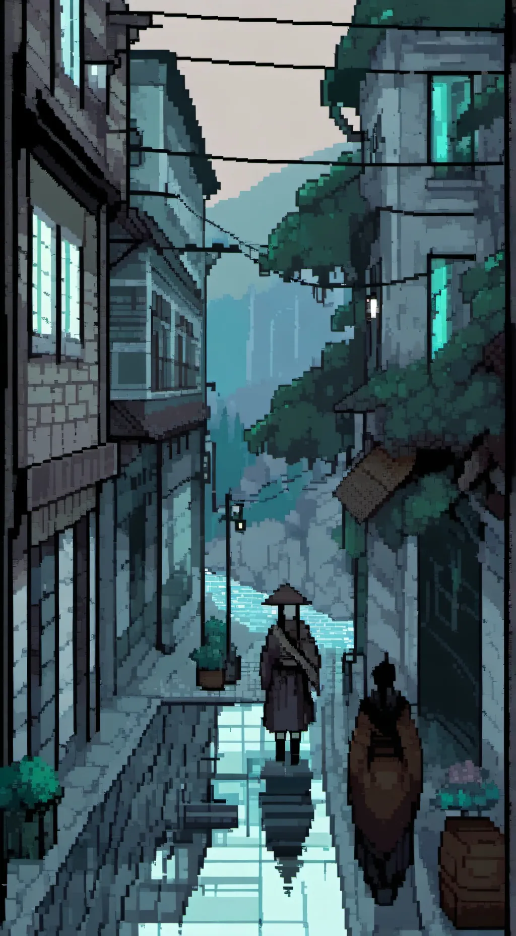 ai character: genya shinazugawa  background