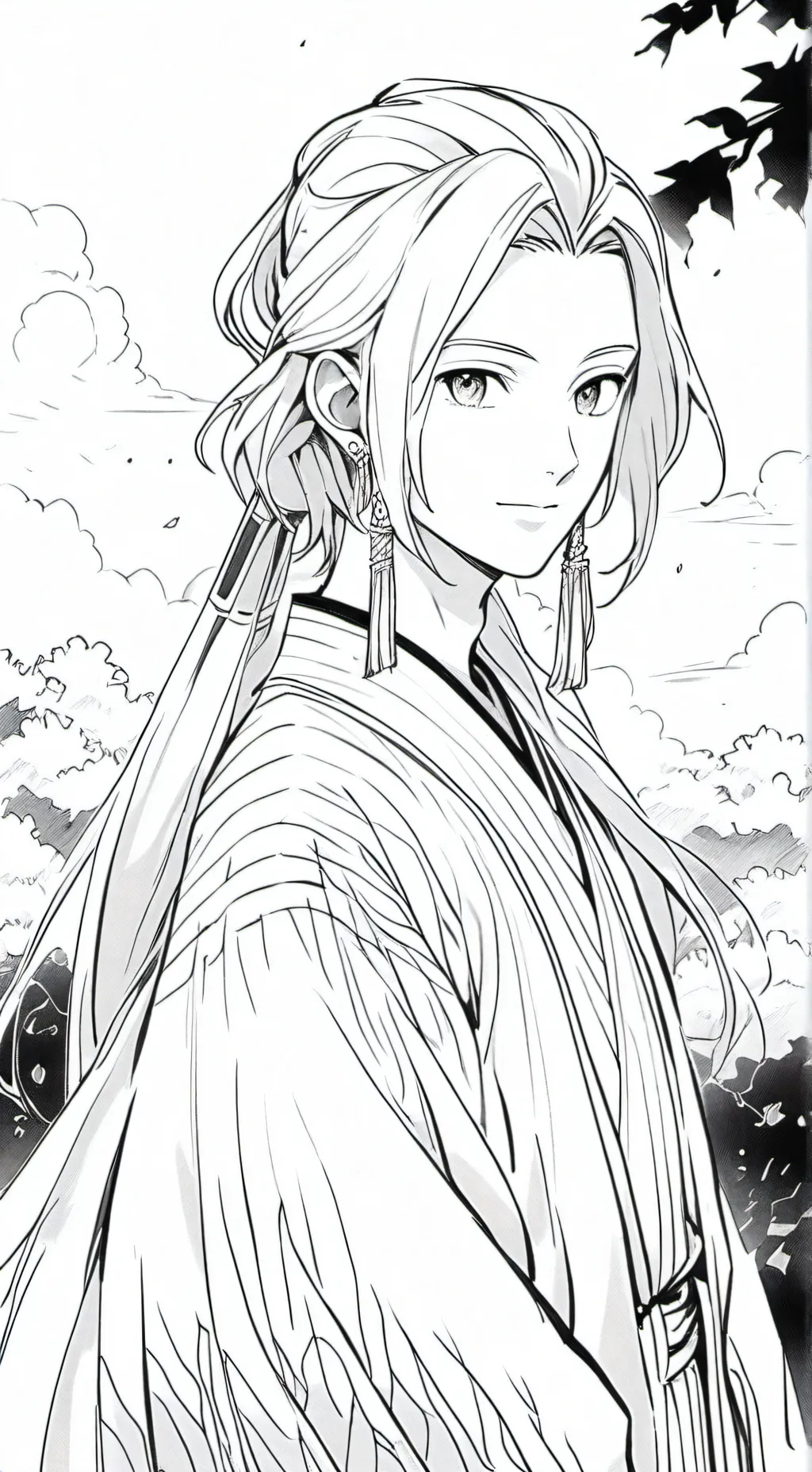 ai character: Jeongin Yang background