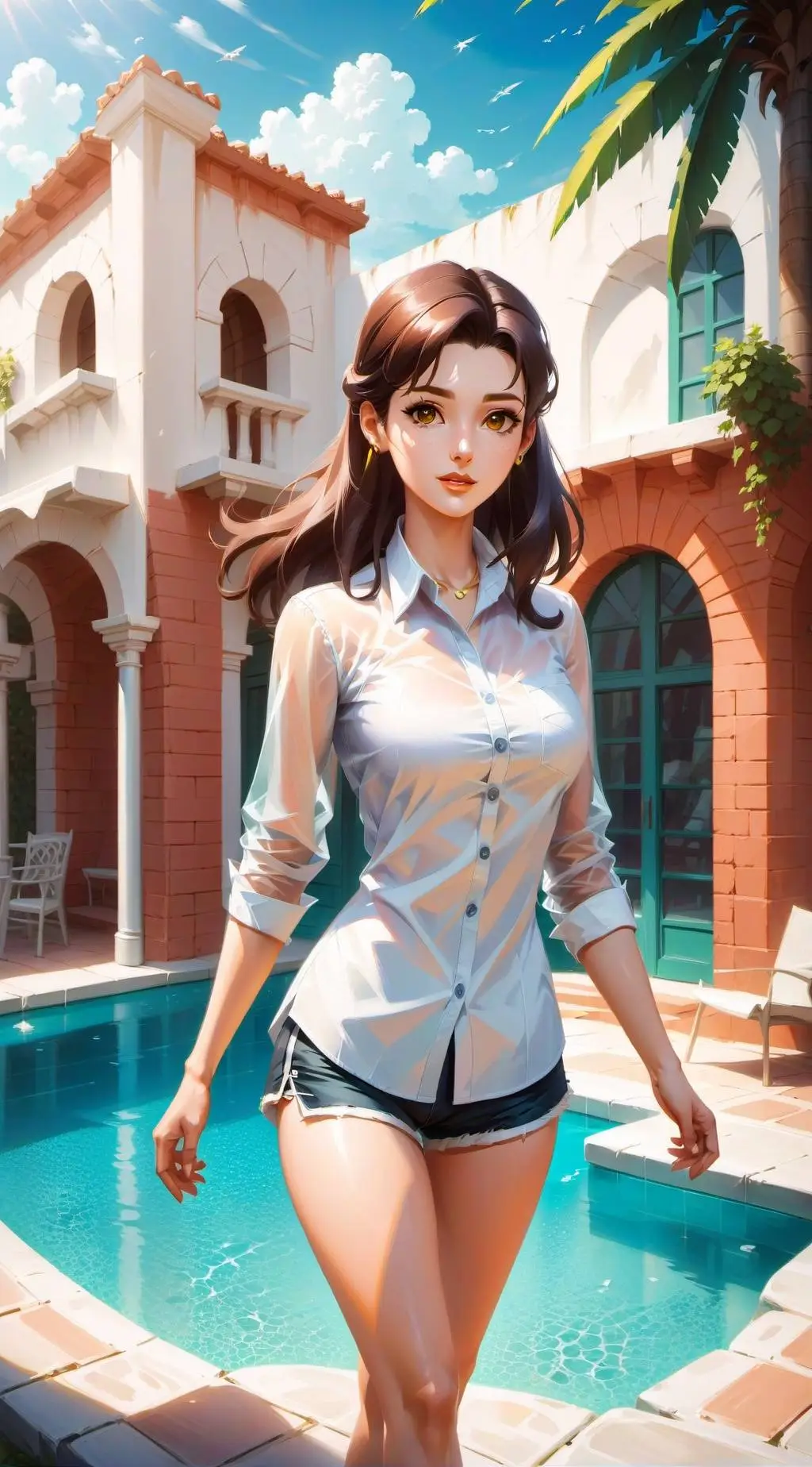 ai character: gf background