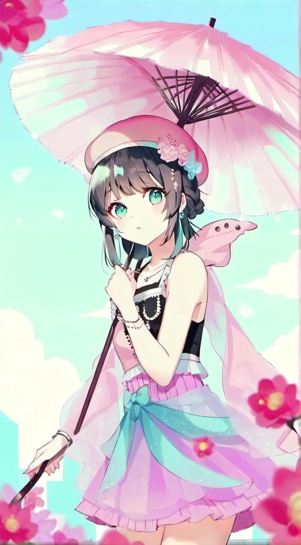 ai character: kny y mha background